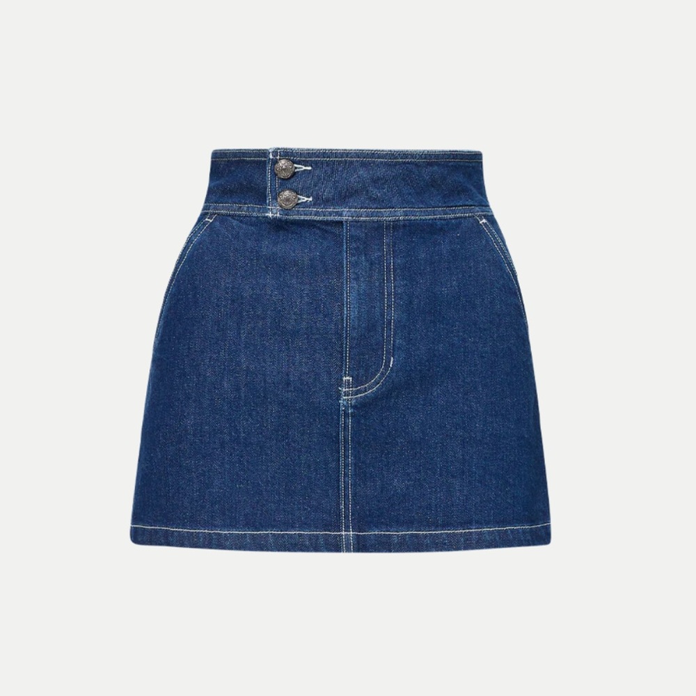 VERONICA BEARD DENIM SKIRT